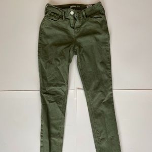 Green Skinny Jeans